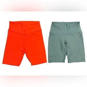 NWOT Women's Old Navy Biker Shorts Small Bundle Running Yoga Workout Active‎